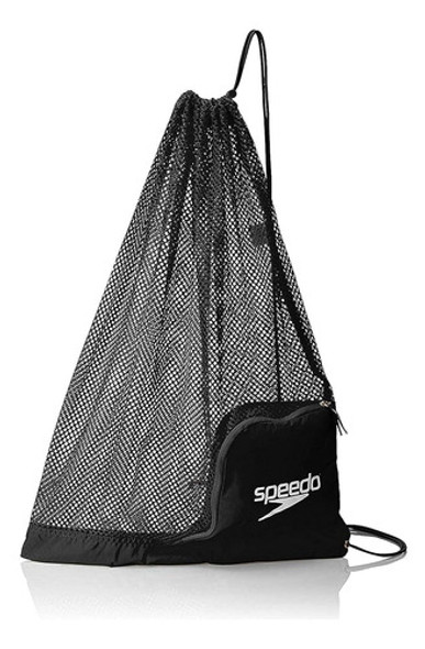 Bolso De Malla Unisex Speedo Ventilator Mesh Color Negro 0