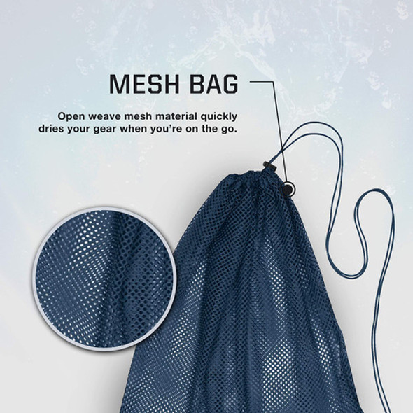 Bolso De Malla Unisex Speedo Ventilator Mesh Color Negro 1