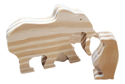 Animales De Madera Mundo Animal Sin Pintar 15 Piezas Lc 0