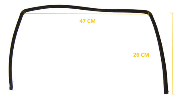 Burlete Cocina Morelli 470 X 260 Mm 1 Burlete Cocina Morelli 470 X 260 Mm 1