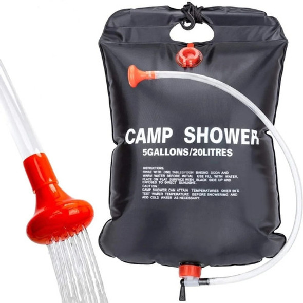 Ducha De Colgar Para Camping / Aire Libre Solar 20 Litros 0