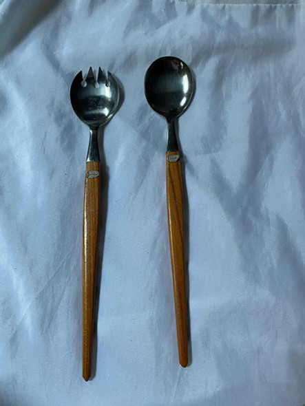 Antiguos Cubiertos Para Ensalada Made In Japan 1