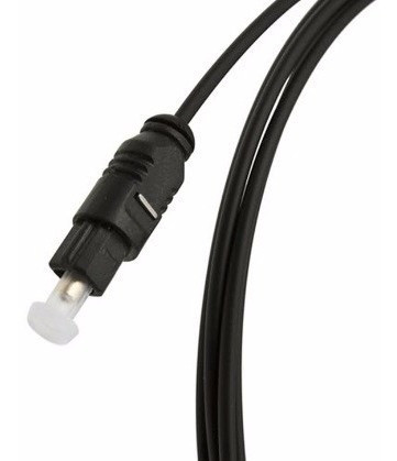 Cable Optico Digital Para Audio Fibra Optica Dorada 1 Mts 1