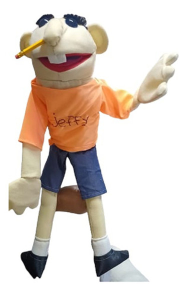 Títere De Mano  Nene Bocón Esilo Muppets Cuerpo Entero Jeffy 0