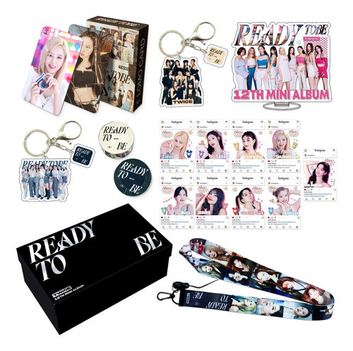 Pacote De Presente Twice Kpop Ready To Be Photo Card Canyard 1