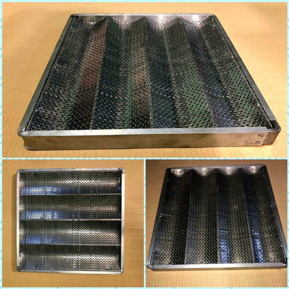 Bandejas Bagueteras Para Horno De Cocina 35x36 Aluminio. 1