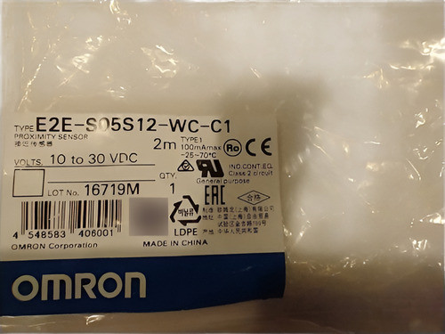Sensor Proximidad Omron E2e-s-s05s12-wc-c1 0