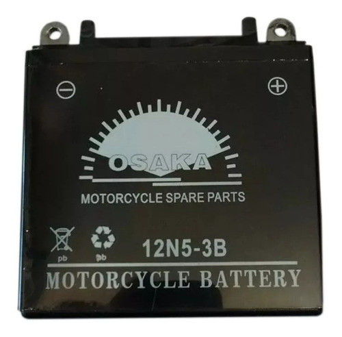 Bateria Gel 12n5-3b Yb5lb Xtz 125 Fz16 Wave Gixxer Osaka Fas 0