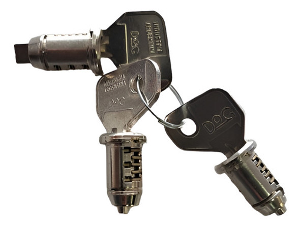 Jgo X3 Tambor Cilindro Llaves Furgoneta 3cv 0