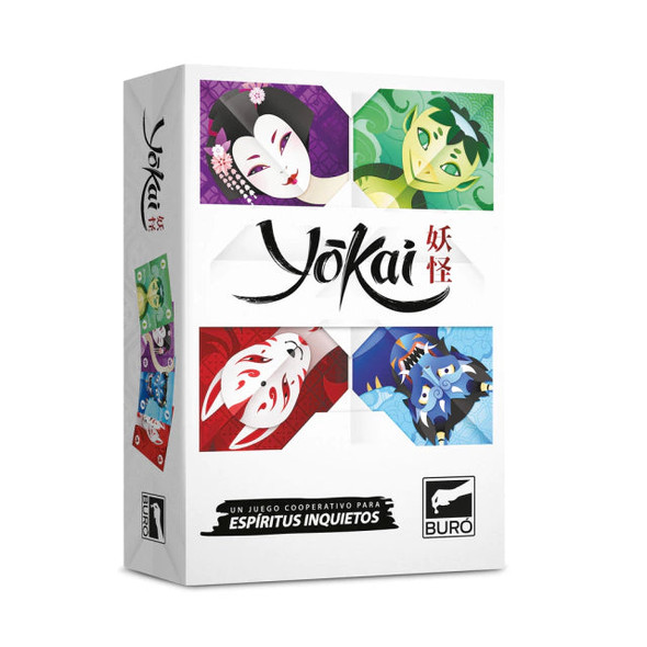 Buró | Yokai Family Board Game (2-4 Players, Ages 8+) | Juego de Cartas