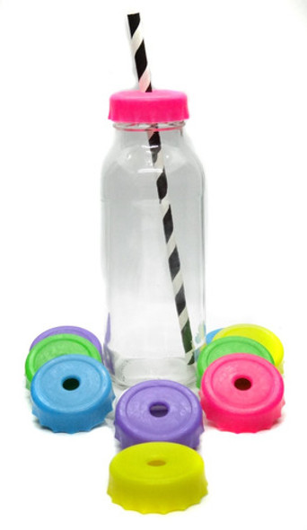 Mayorista 5 Tapas De Plastico Perforada Para Botella Candy 1