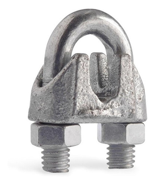 Grampa Prensacable Acero 1/4''  Galvanizadas Reforzada Toho 0 Grampa Prensacable Acero 1/4''  Galvanizadas Reforzada Toho 0
