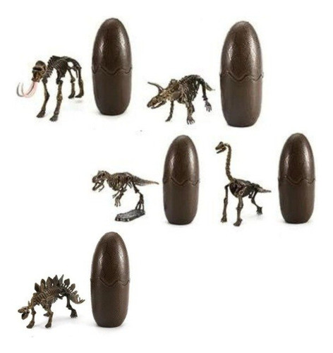 Dino  Huevo Sorpresa Esqueleto Para Armar Dinosaurio 3d 1