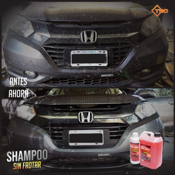 Shampoo Sin Frotar X 5 L Para Autos Y Camiones Tec 1