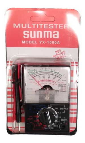 Multitester Sunma Yx-1000a 0