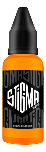 Tinta Para Tatuar Color Naranja Amarillento Stigma 1oz 0