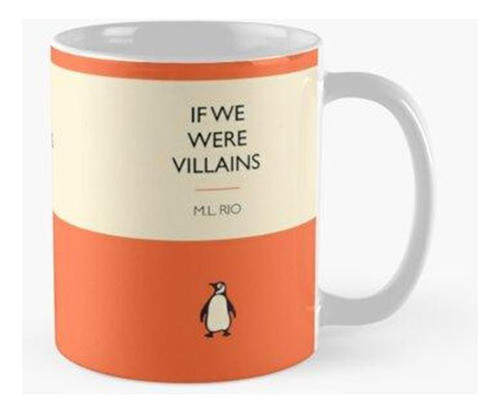 Taza Si Fuéramos Villanos - Diseño De Portada De Penguin Cla 0