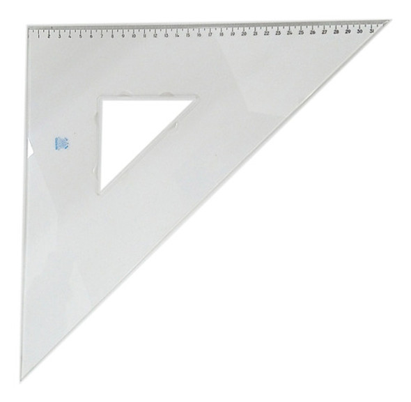 Escuadra Galletti 40 Cm 45° Milimetrada 0