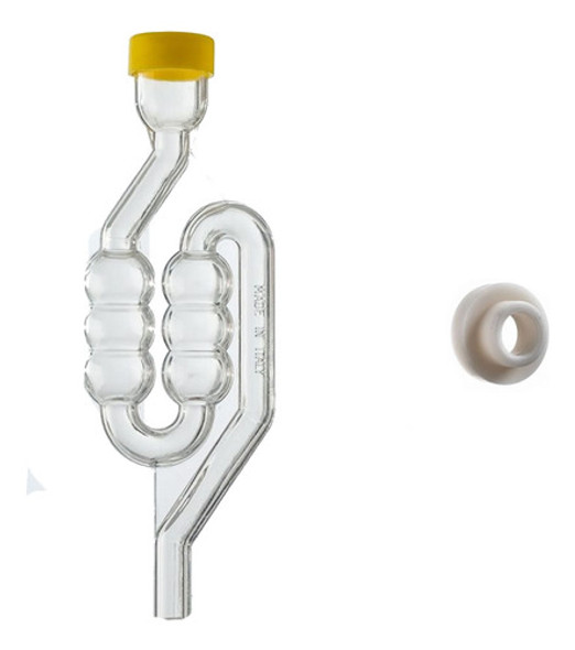 Airlock + Soporte De Silicona - Imp Cerveceros 0 Airlock + Soporte De Silicona - Imp Cerveceros 0