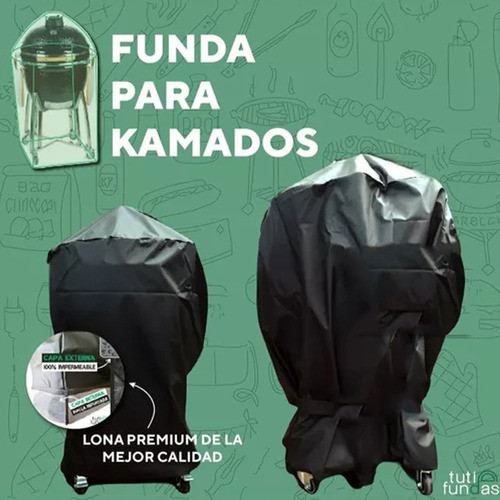 Funda Cubre Parrilla Weber Char Broil Patio 100% Impermeable 1