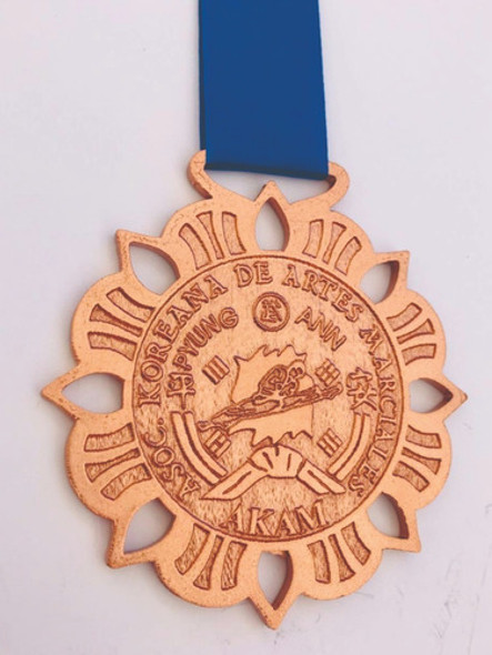 Medalla Karate Personalizada (70mm) 1 Medalla Karate Personalizada (70mm) 1