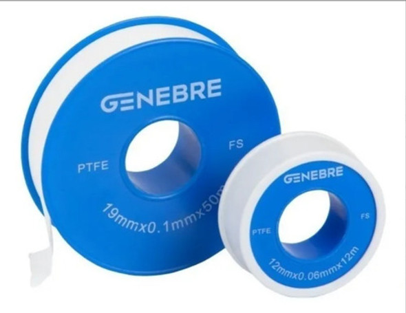 Rollo De Teflon Genebre De 3/4  X 50 Mts Alta Densidad 1
