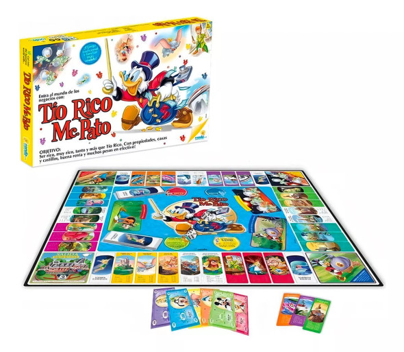 Monopoly Board Game – Uncle Scrooge Edition, Classic Family Fun, Limited Offer, Rainy Day Game