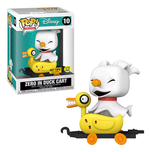 Funko Pop Disney Extraño Mundo De Jack Zero In Duck Cart Git 0