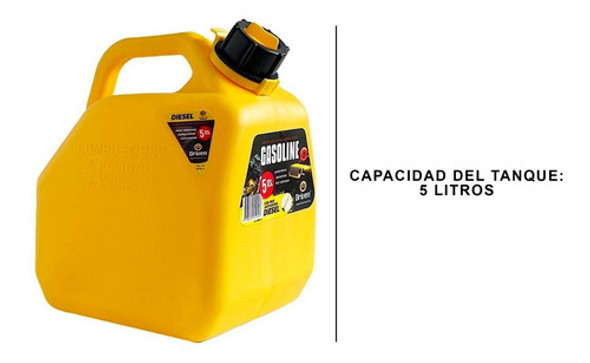 Botiquin Estanco Rojo + Bidon 5l Amarillo 1