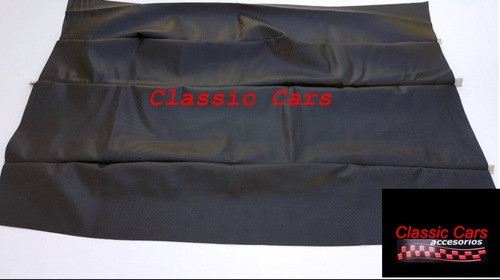 Tapizado De Techo Fiat 125 Multicarga Color Negro Classic 1