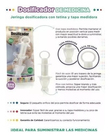 Dosificador De Medicina Para Bebes Baby Innovation 1