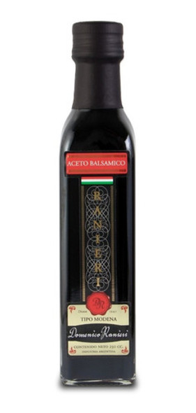 Aceto Balsámico Domenico Ranieri Botella 250 Ml X 6 U 1 Aceto Balsámico Domenico Ranieri Botella 250 Ml X 6 U 1