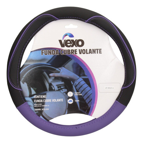Cubrevolante Univ Diam 38 Cool Line Negro Violeta 0