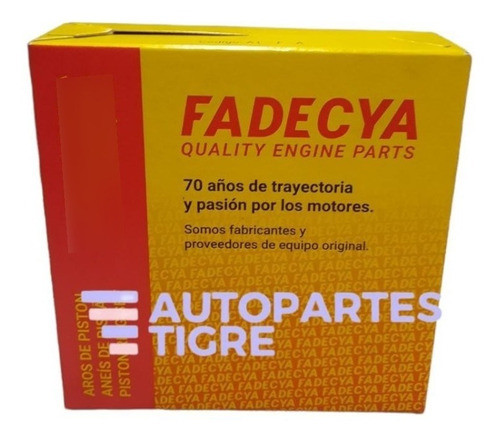 Juego De Aros P/ Chevrolet C-10-400 230-250 6 Ci(fad) 0