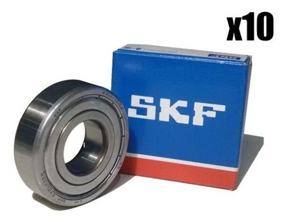 Rodamiento 6301 Zz C3 - Skf (12mm X 37mm X12mm) Chapa 10unid 1 Rodamiento 6301 Zz C3 - Skf (12mm X 37mm X12mm) Chapa 10unid 1