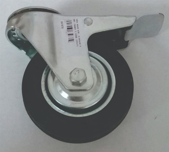 Rueda Base Gira P Bulon Freno Chapa Goma Rodillo 160x40 120k 1 Rueda Base Gira P Bulon Freno Chapa Goma Rodillo 160x40 120k 1