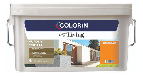 Living Exterior Colores X 4 Litros/ Proteccion De Superf. 0
