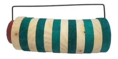 Tejo Playero De Madera Con Gancho Para Transporte 0