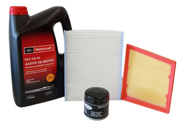 Kit Aceite Y 3 Filtros Ford Fiesta Kinetic Design 1