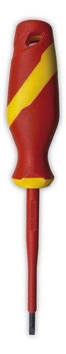 Destornillador Aislado 1000v Punta Plana 100mm Iman Tbcin 1
