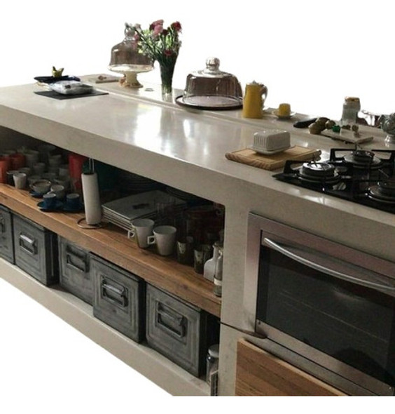 Micropiso Cemento Alisado Revestimiento Para Pisos Y Paredes 0