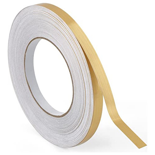 Cinta Adhesiva Dorada Metalizada 1cm X 50m 0