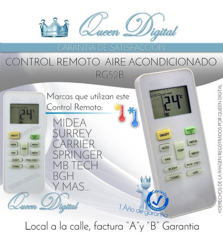 Control Remoto Aire Para Coventry Aas-011fcoo 009fcoo 016fco 1