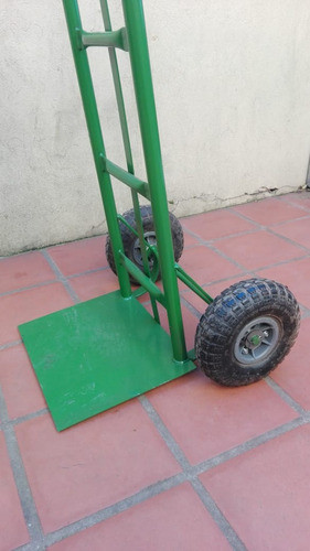 Zorra Carrito Portabultos Mecanobra Ruedas Neumatica 1