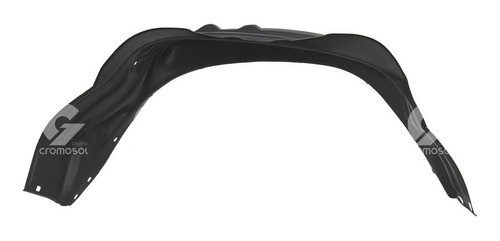 Guardaplast Trasero Toyota Hilux 2016 2017 2018 2019 Izq 0