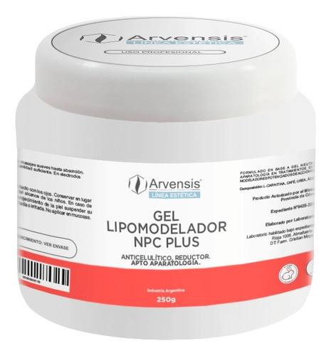 Gel Lipomodelador Potenciado Reductor Ncp Ultracavitador Gal 1