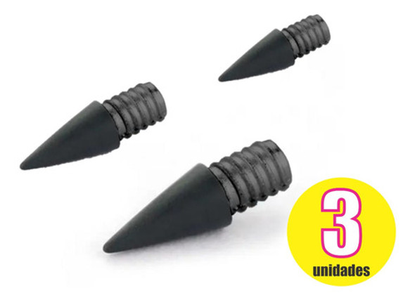 Mina Repuesto De Punta Set X 3 Piezas Lapiz Eterno Negro 0