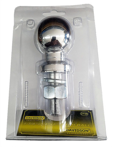 Enganche Bocha Cromada Para Trailer 1puLG.7/8 X 3/4 0