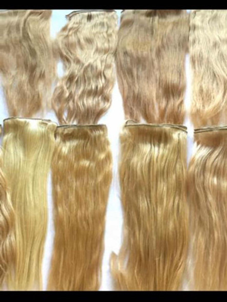 2 Cortinas Pelo Natural 50 Cms Largo X 20 Ancho Micropeineta 0