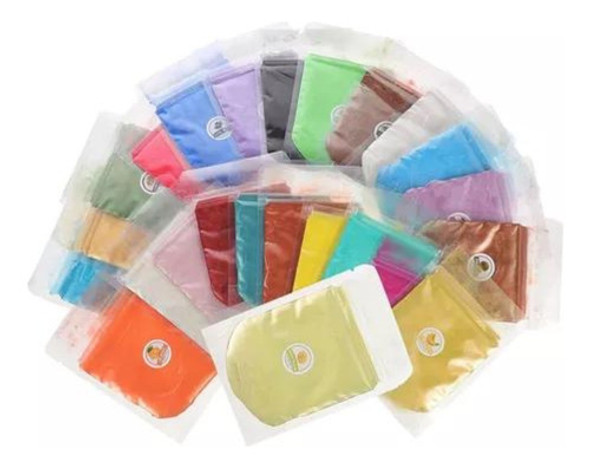 Pigmento Mica Polvo Nacarado X 24 Para Resina 0 Pigmento Mica Polvo Nacarado X 24 Para Resina 0